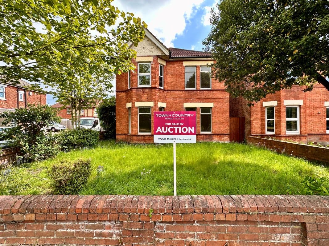 Freehold Block of Two Flats in Bournemouth BH8 - Vacant Possession