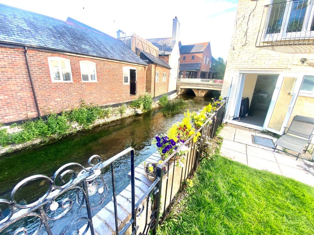 Vacant Ground Floor Shop with Rear Garden and River Views in Wimborne - Ideal Investment with Potential 10%+ Return Rental Income