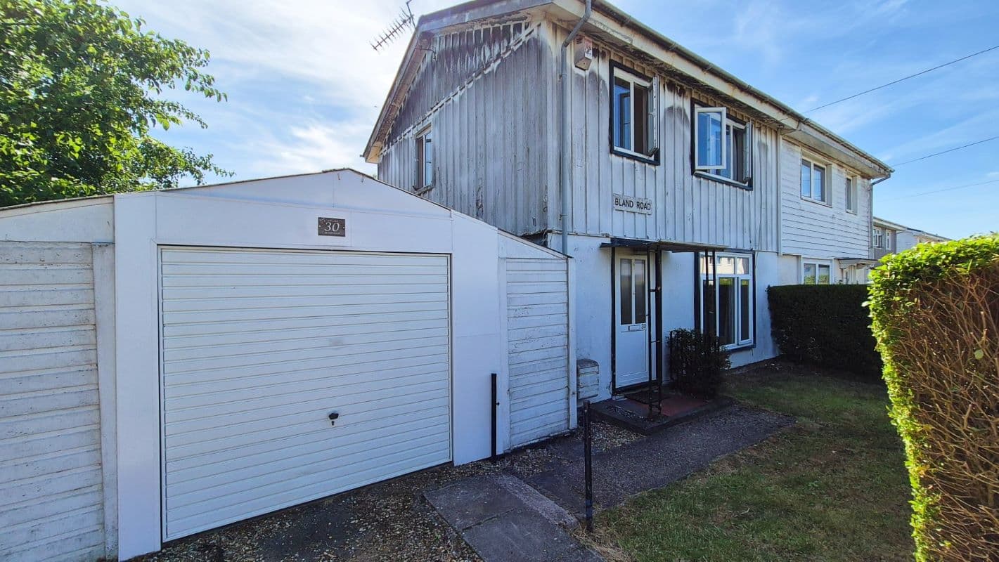 Semi Detached Family Home with Large Garage in Need of Renovation and Sold with Vacant Possession - Freehold