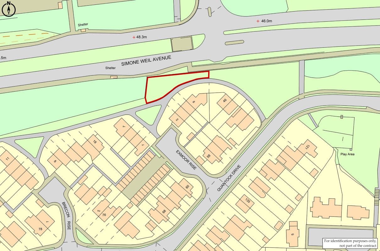A Plot of Land Measuring Approximately 375 sq m (4,036 sq ft)