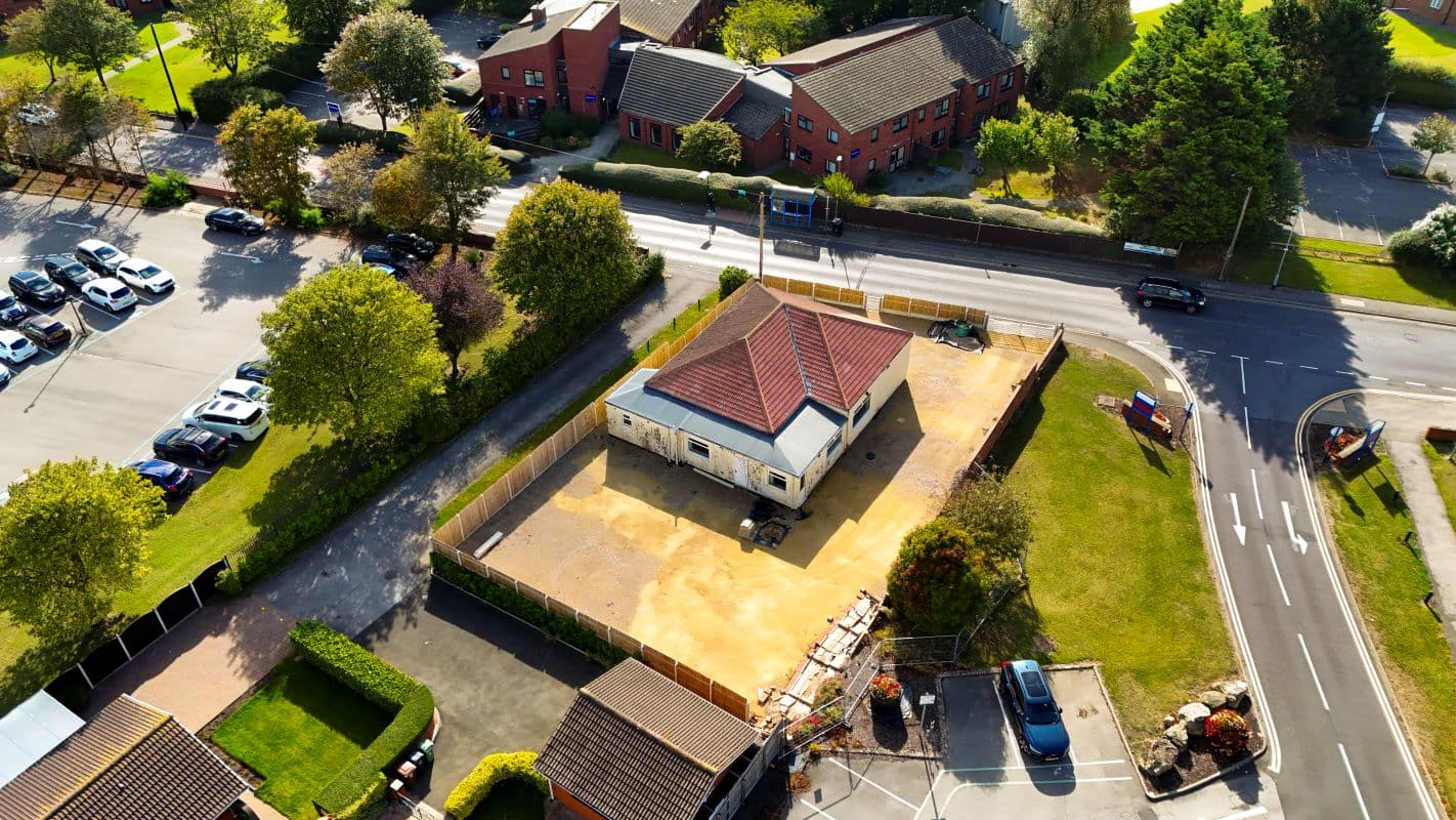 A Vacant Five Bedroom Detached Bungalow in Shell Condition