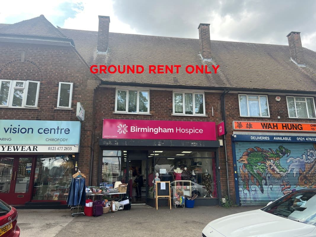 Freehold Commercial Ground Rent in Birmingham