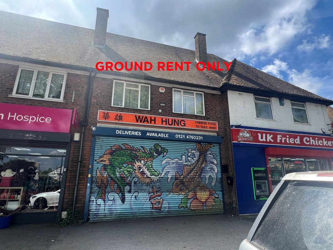 Freehold Commercial Ground Rent in Birmingham