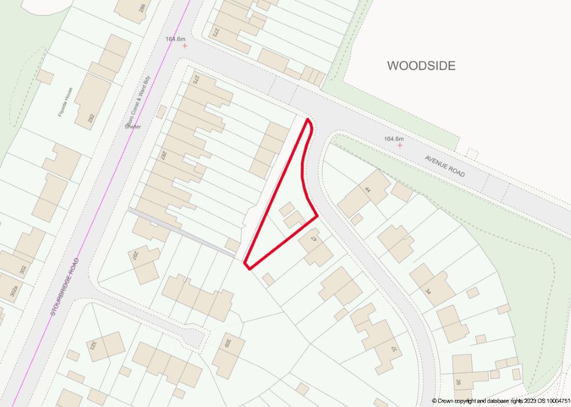 Land Adjacent to 47 Fulwood Crescent, Dudley