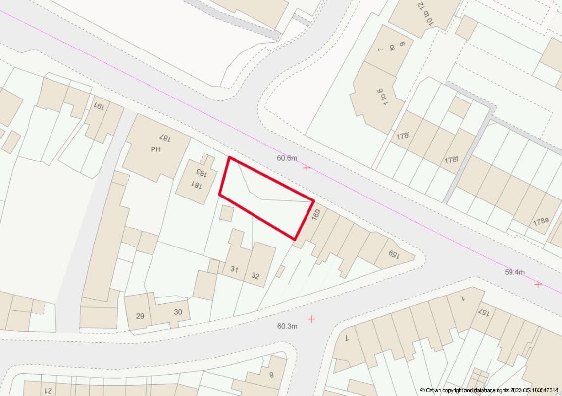 Former Advertising Site Land South West of 169 Ashbourne Road, Derby, Derbyshire, DE22 3AJ