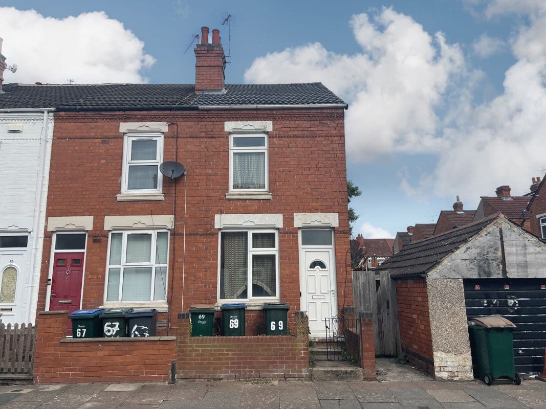 Vacant Freehold End Terraced Property