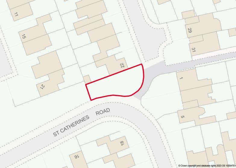 Freehold Land Adjacent to 22 St. Annes Road