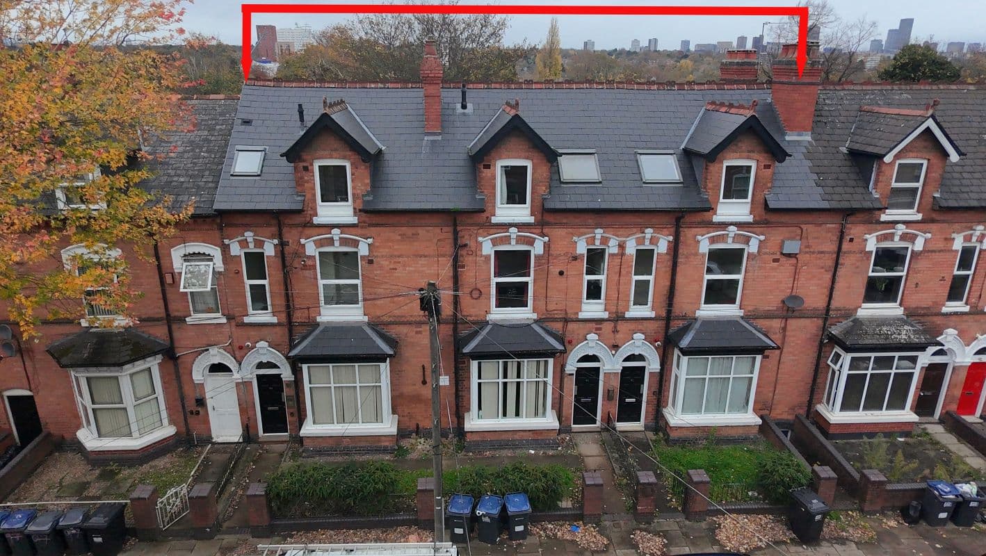 Vacant Freehold Three Storey Row of Three Terraced Properties