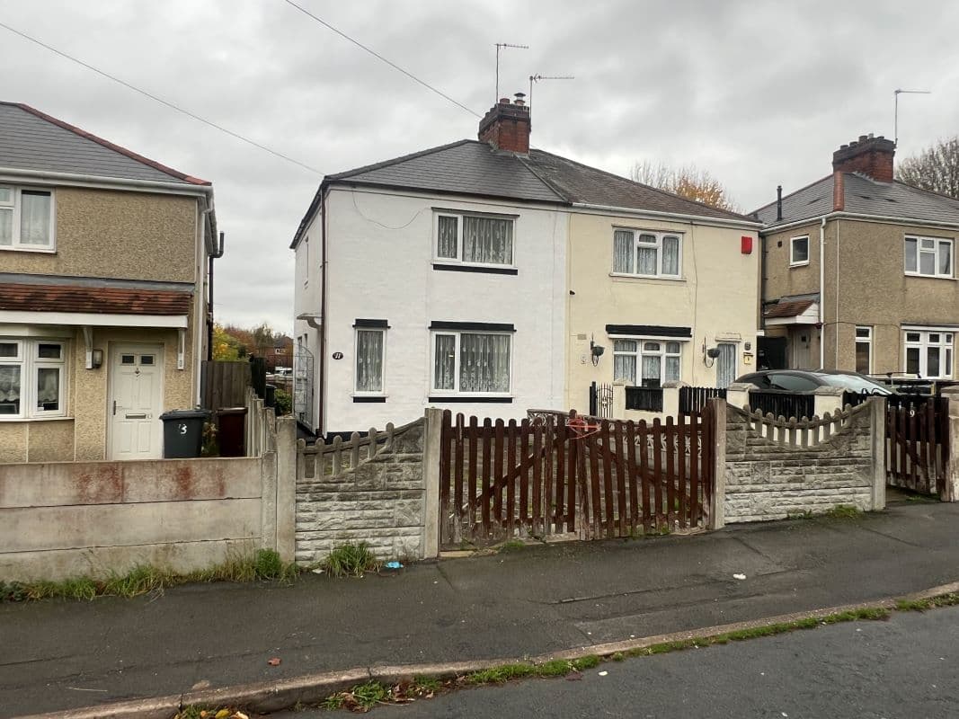 Auction of a Vacant Freehold Semi Detached Property