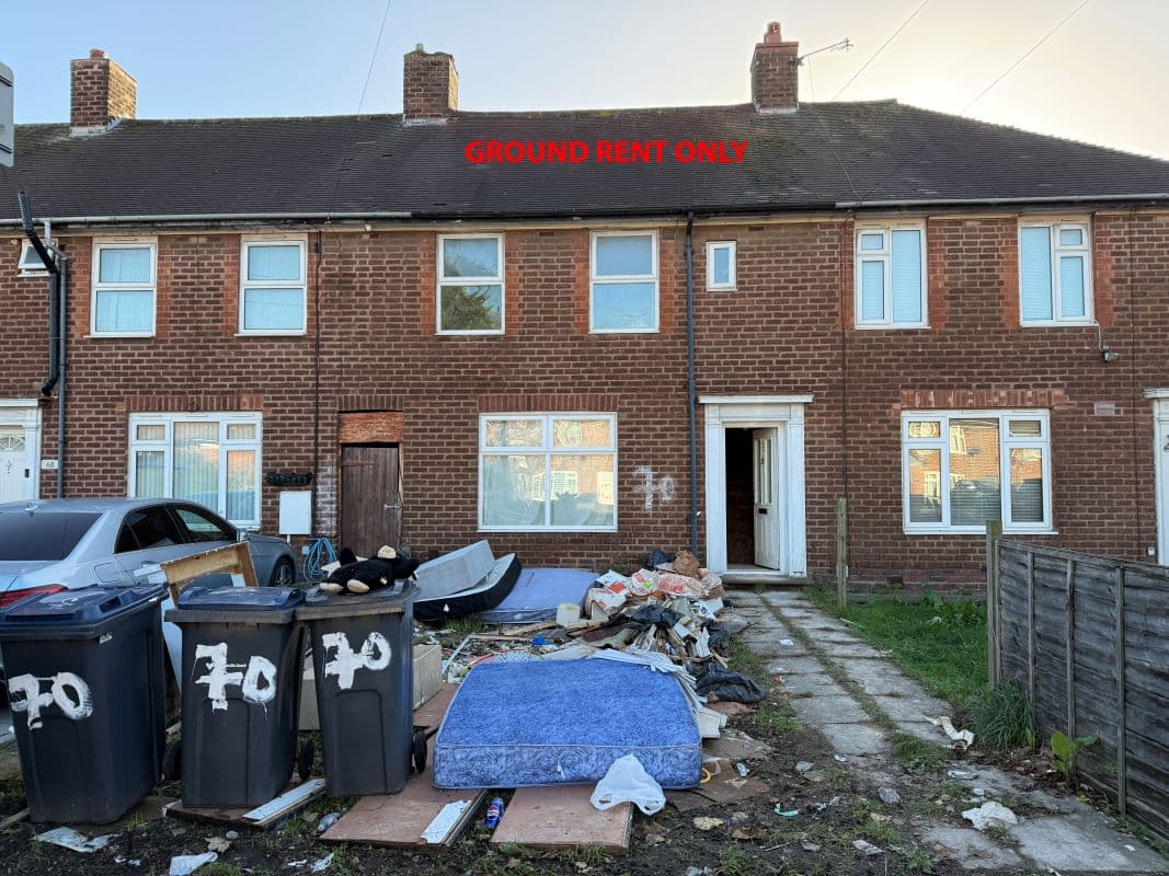 Freehold Ground Rent Secured on a Mid Terraced Property