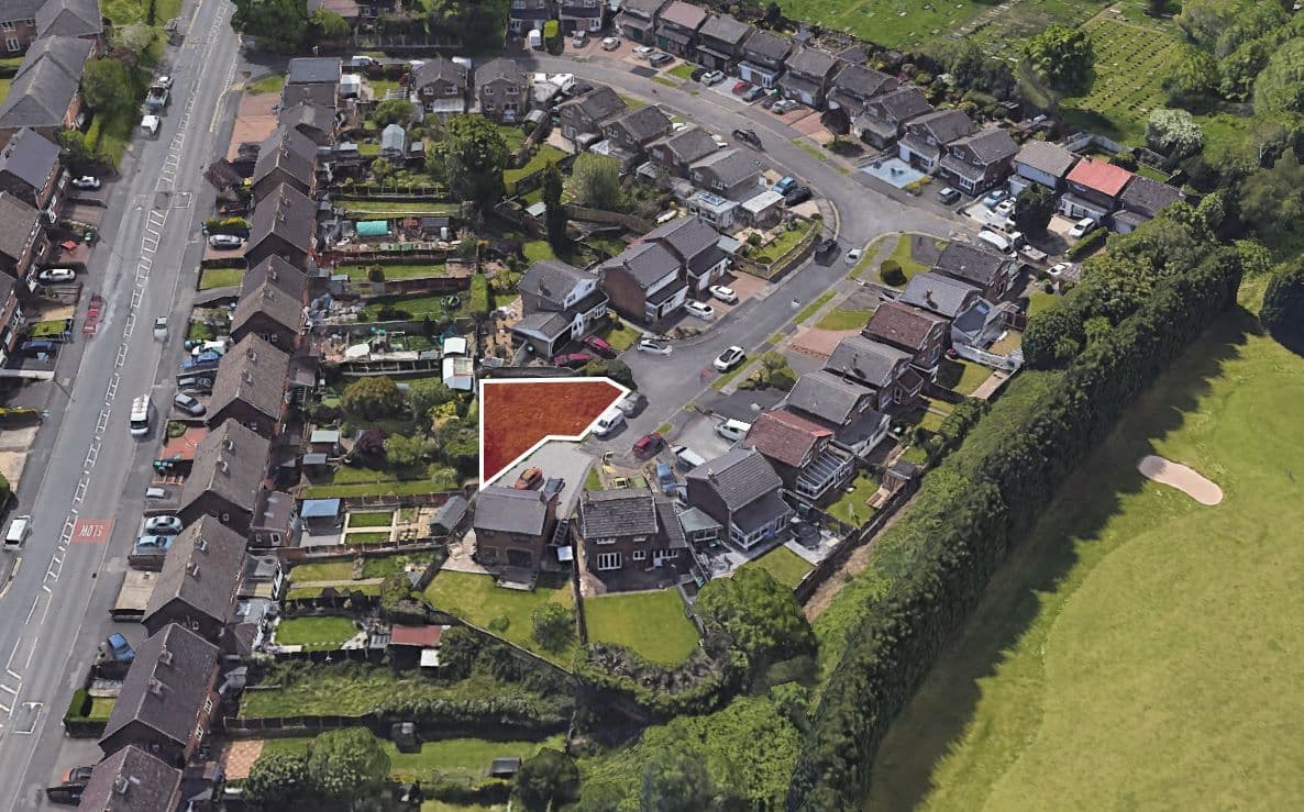 Land on the North Side of St. Giles Close