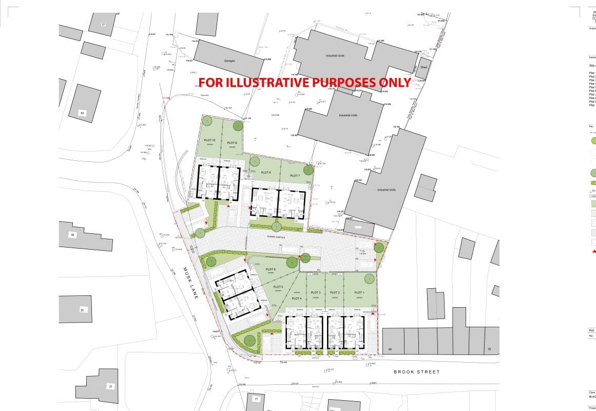 Land at Musk Lane & Brook Street