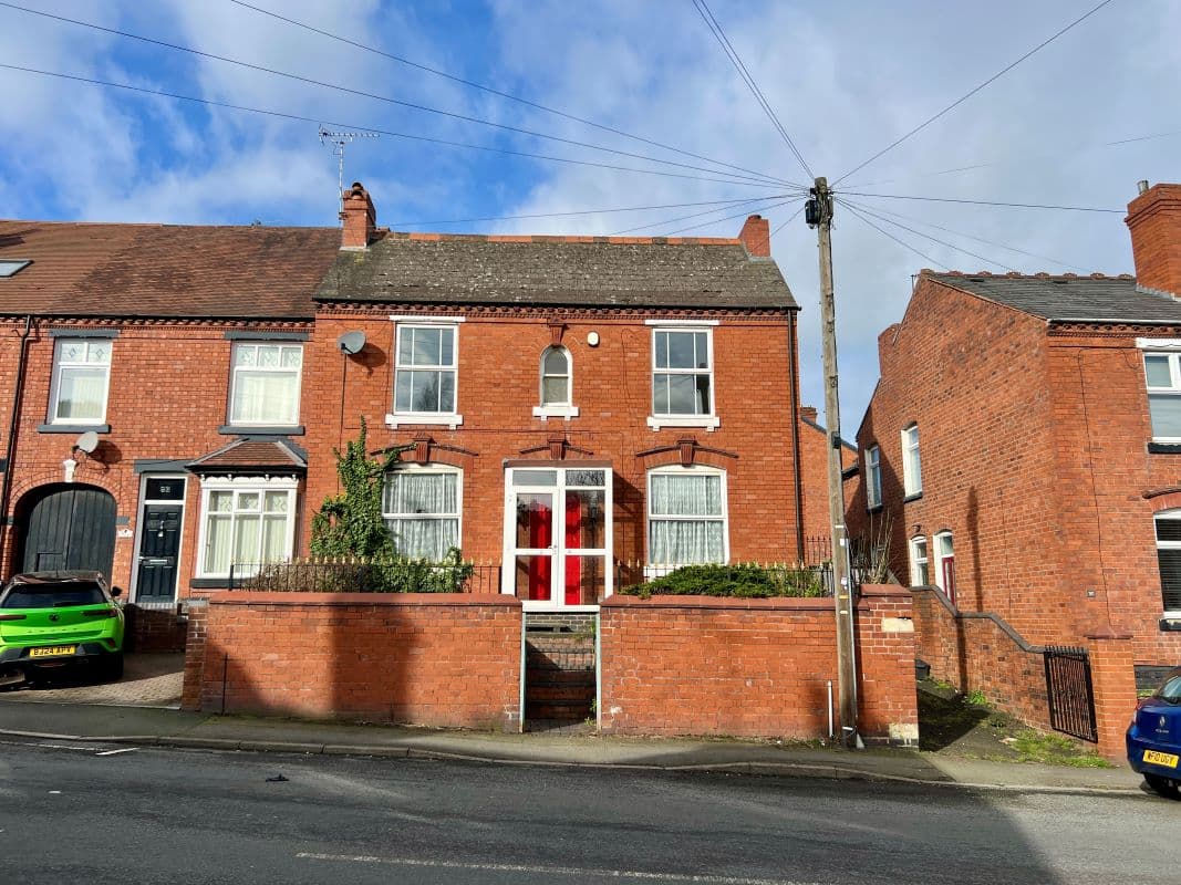 Double Fronted End Terraced Property
