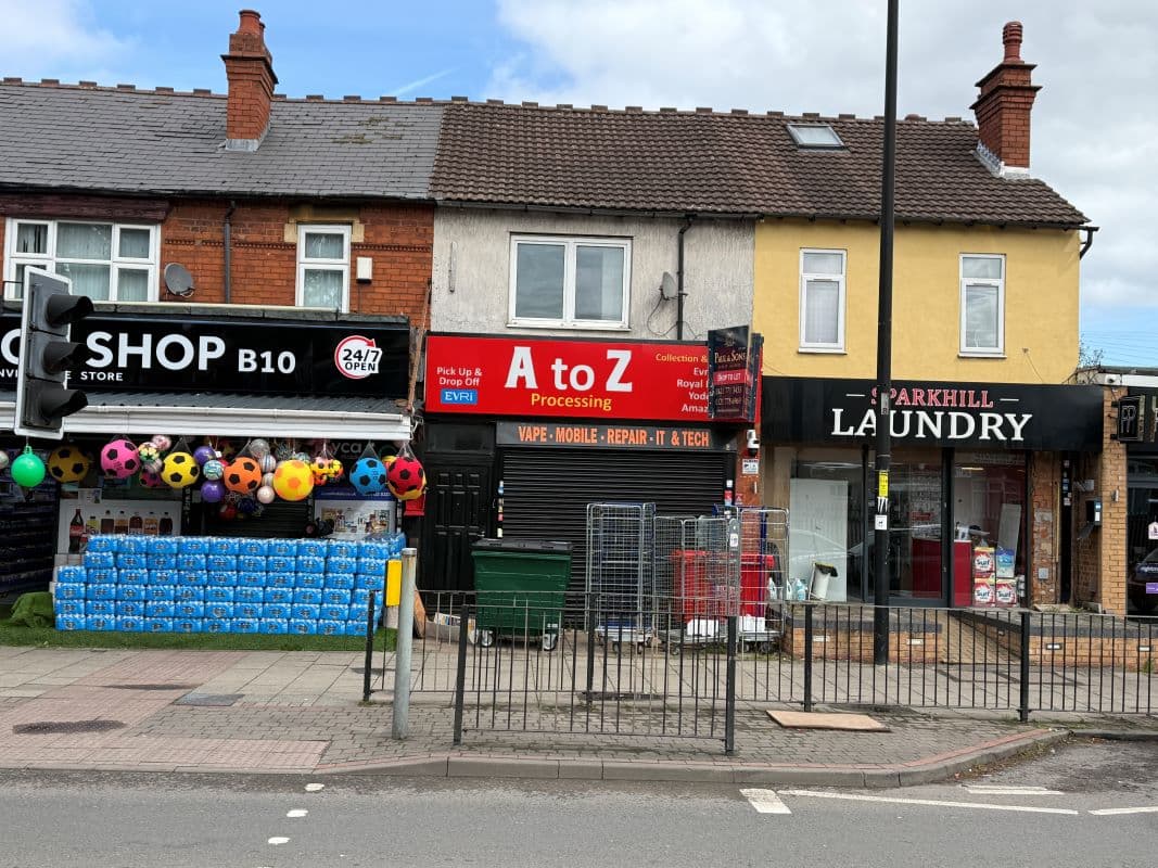 Vacant Mixed Use Property in Sparkhill