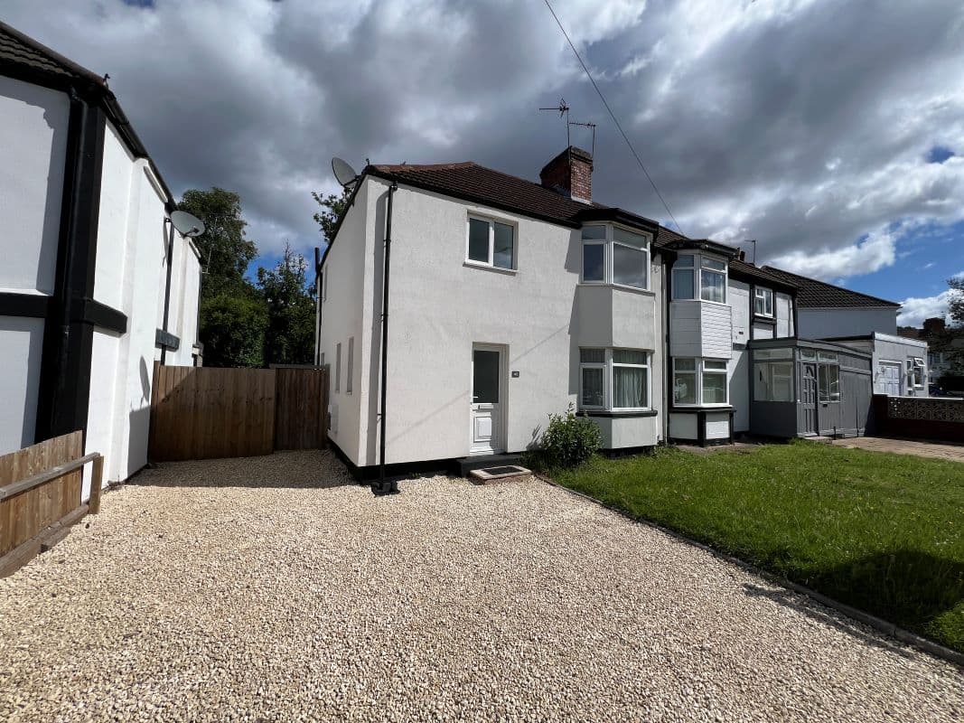 A vacant freehold 3 bedroom semi-detached property