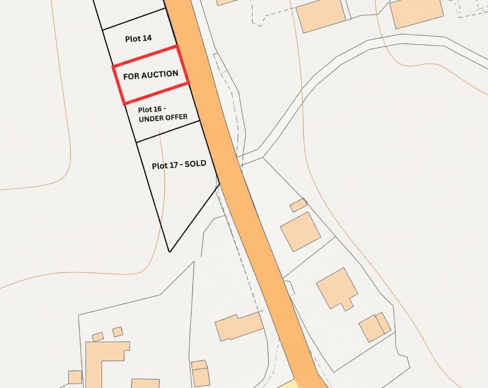 A Vacant Freehold Parcel of Land in Shropshire