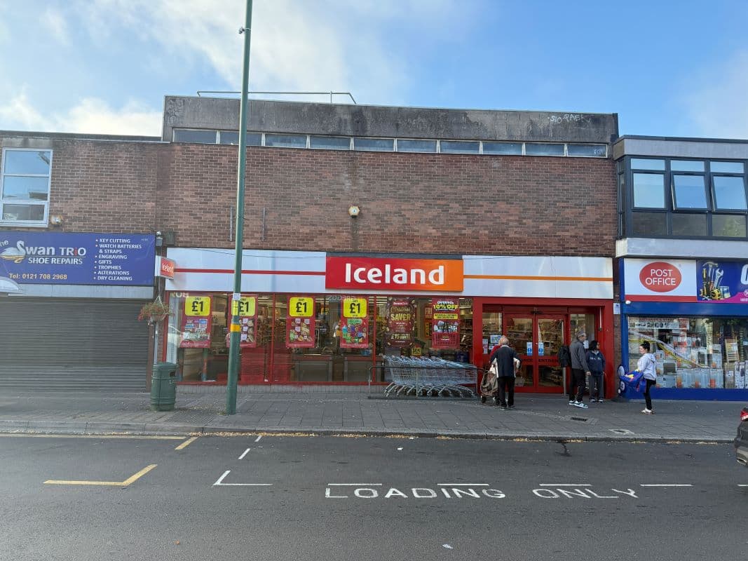 Supermarket Retail Investment in Acocks Green - Current Gross Income