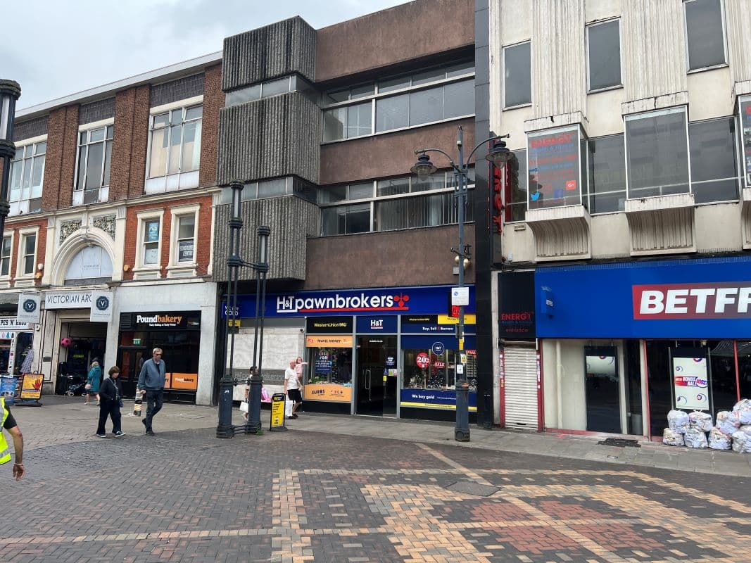 Retail Investment in Walsall - Current Gross Income: £65,000 PA
