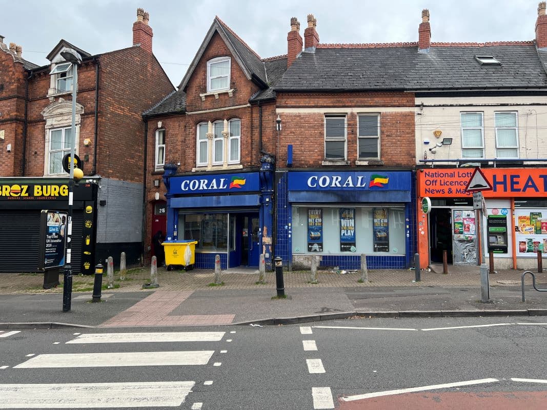 Betting Shop Retail investment with residential accommodation