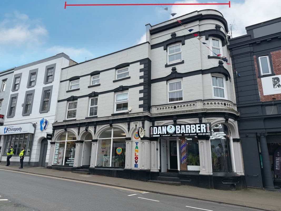 Mixed use town centre investment property