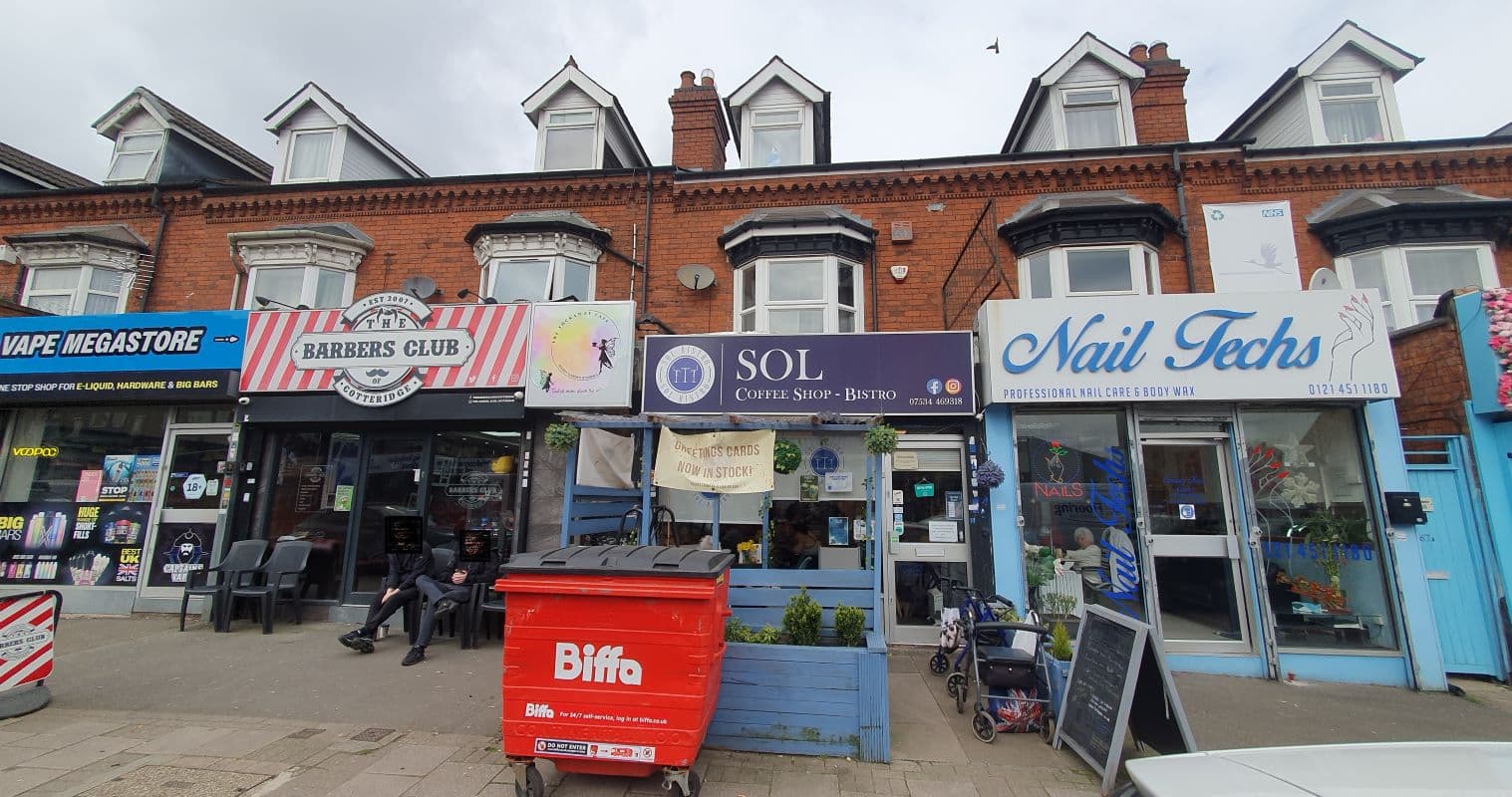 Freehold Mixed-Use Investment (Café and Flat) in a Prominent Position