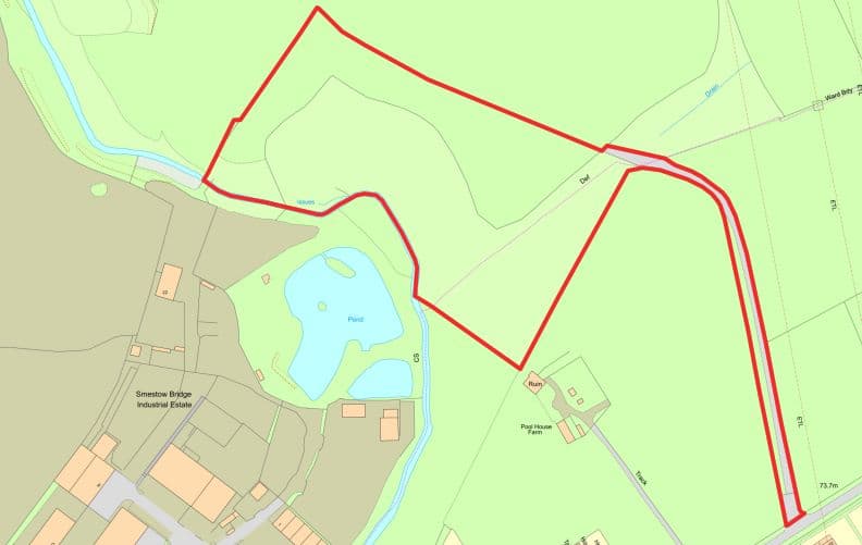 Freehold Vacant Grazing Land, Woodland & Access Drive with Potential (8 Acres)