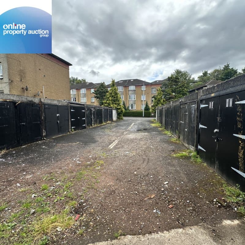 36 Garages at Ripon Drive, Glasgow, Glasgow City, G12 0DX