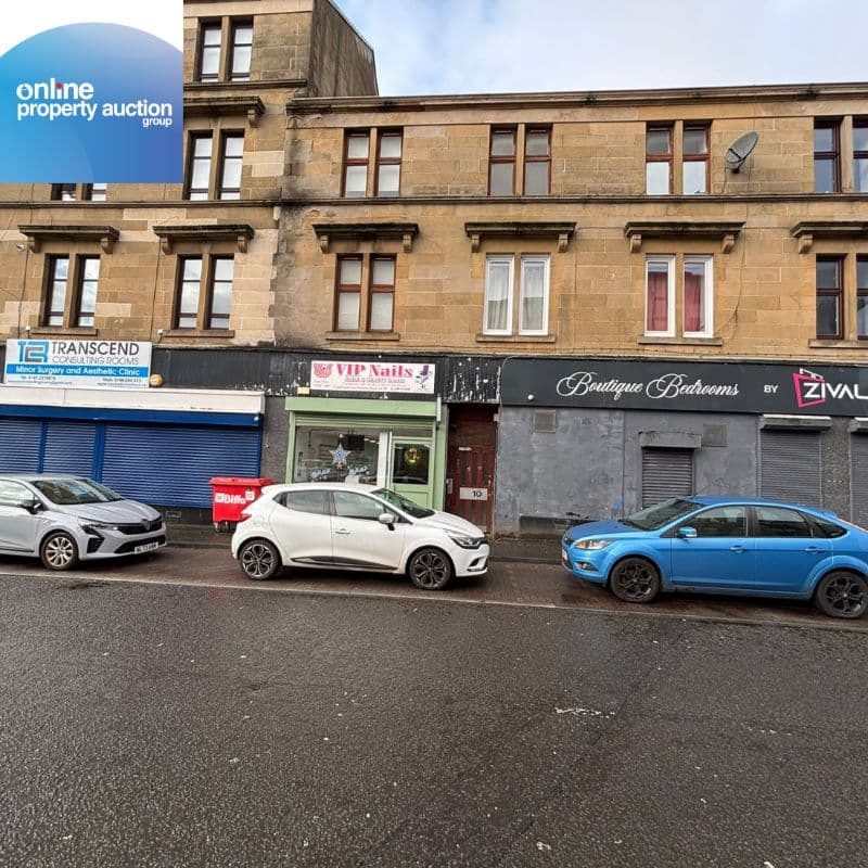 Excellent Opportunity to Purchase One Bedroom Flat in Shettleston
