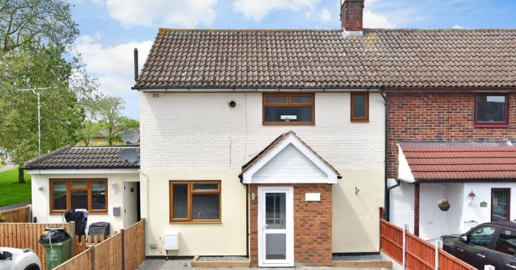 Residential Investment: Vacant Freehold Three Bedroom End Terrace House with Attached Annex