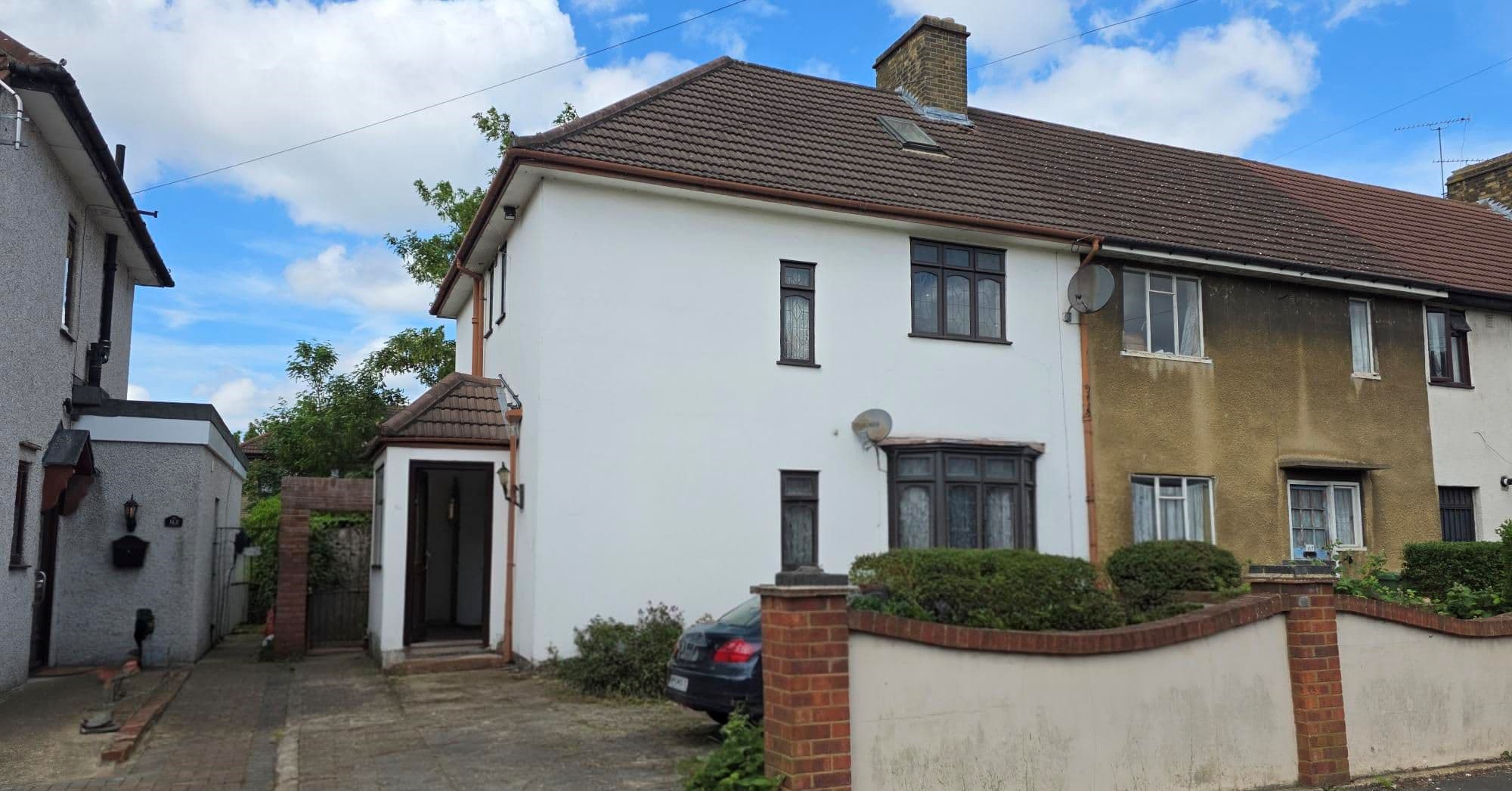 Refurbishment Opportunity: An Extended Freehold Four Bedroom End Terrace House