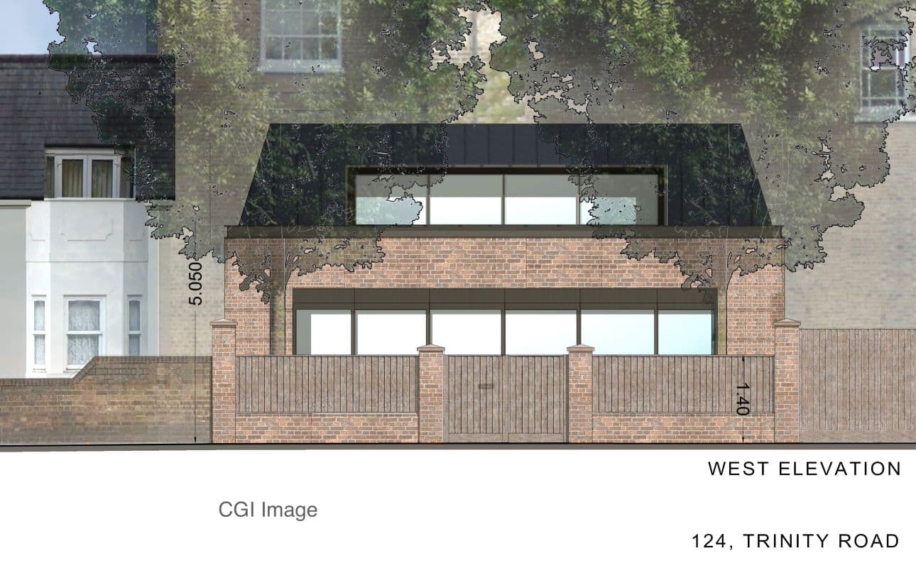 Land Adjoining 124 Trinity Road, Wandsworth, SW17 7HS