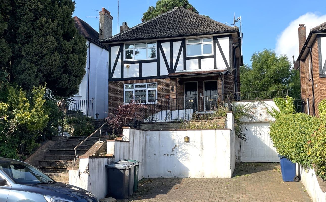 Freehold Vacant Detached House Arranged as Two Self-Contained Flats