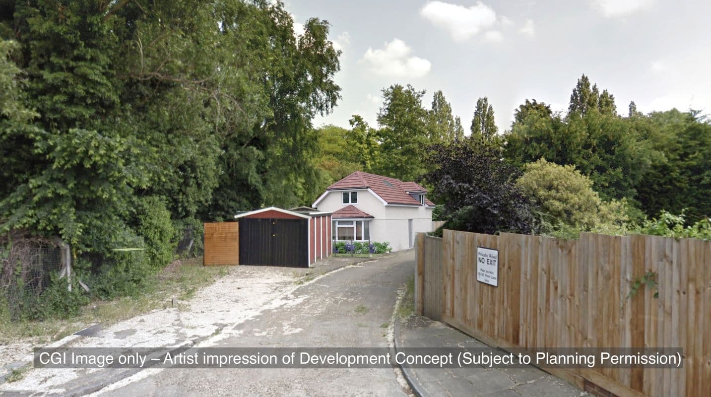 Two Garages and Land