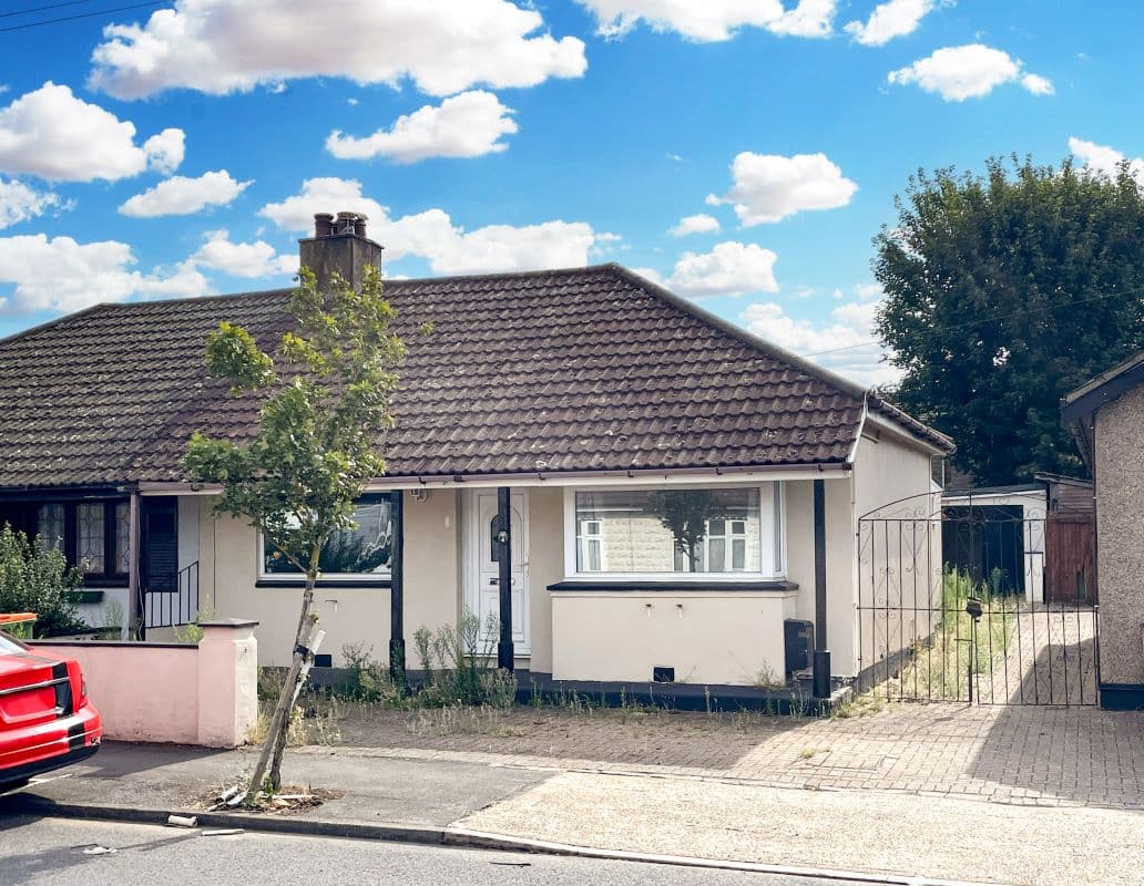 Freehold Bungalow and Garage with Permission Granted for a Six Metre Rear Extension Vacant Possession