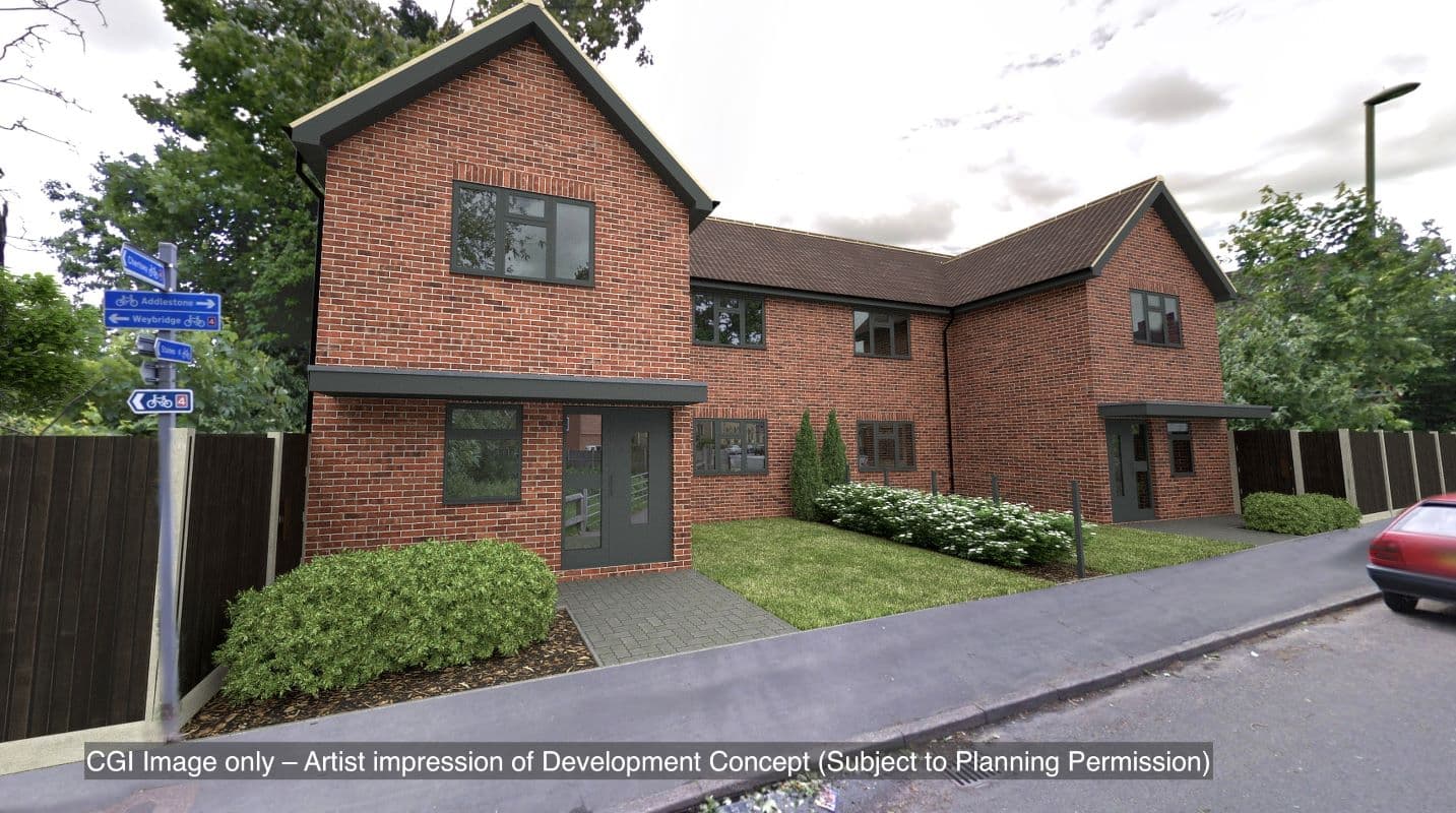 Land to the Rear of, 77 Eastworth Road, Chertsey