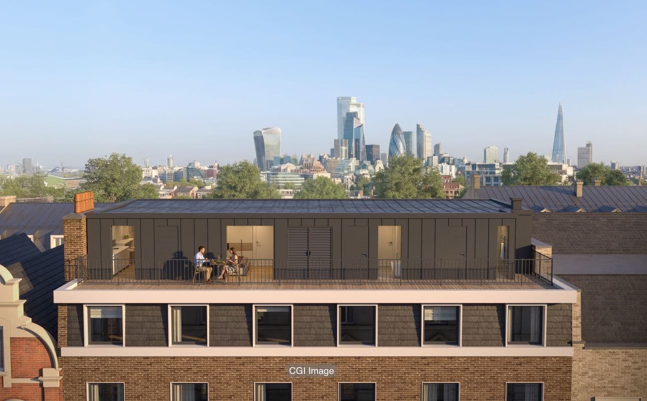 Leasehold Roof Space with Planning Consent Granted for a Two Bedroom Flat