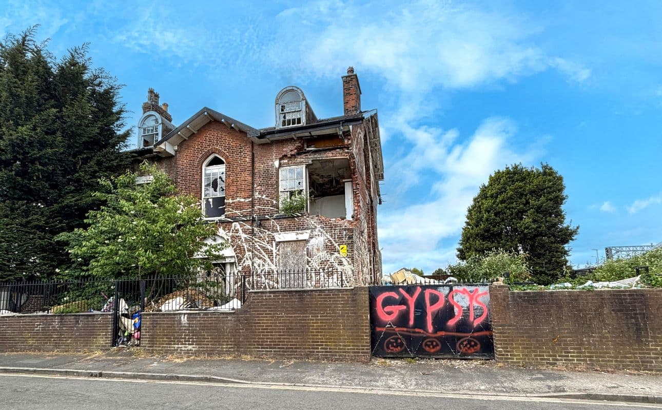 Freehold Derelict Building and Adjoining Car Park Vacant Possession