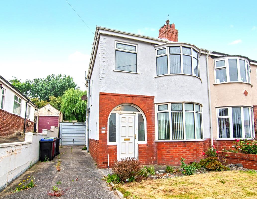 Freehold Semi-Detached House and Garage Vacant Possession