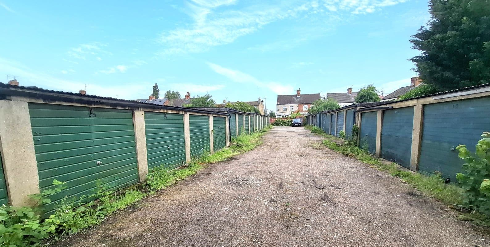 Thirty-Five Freehold Investment Garages and Land