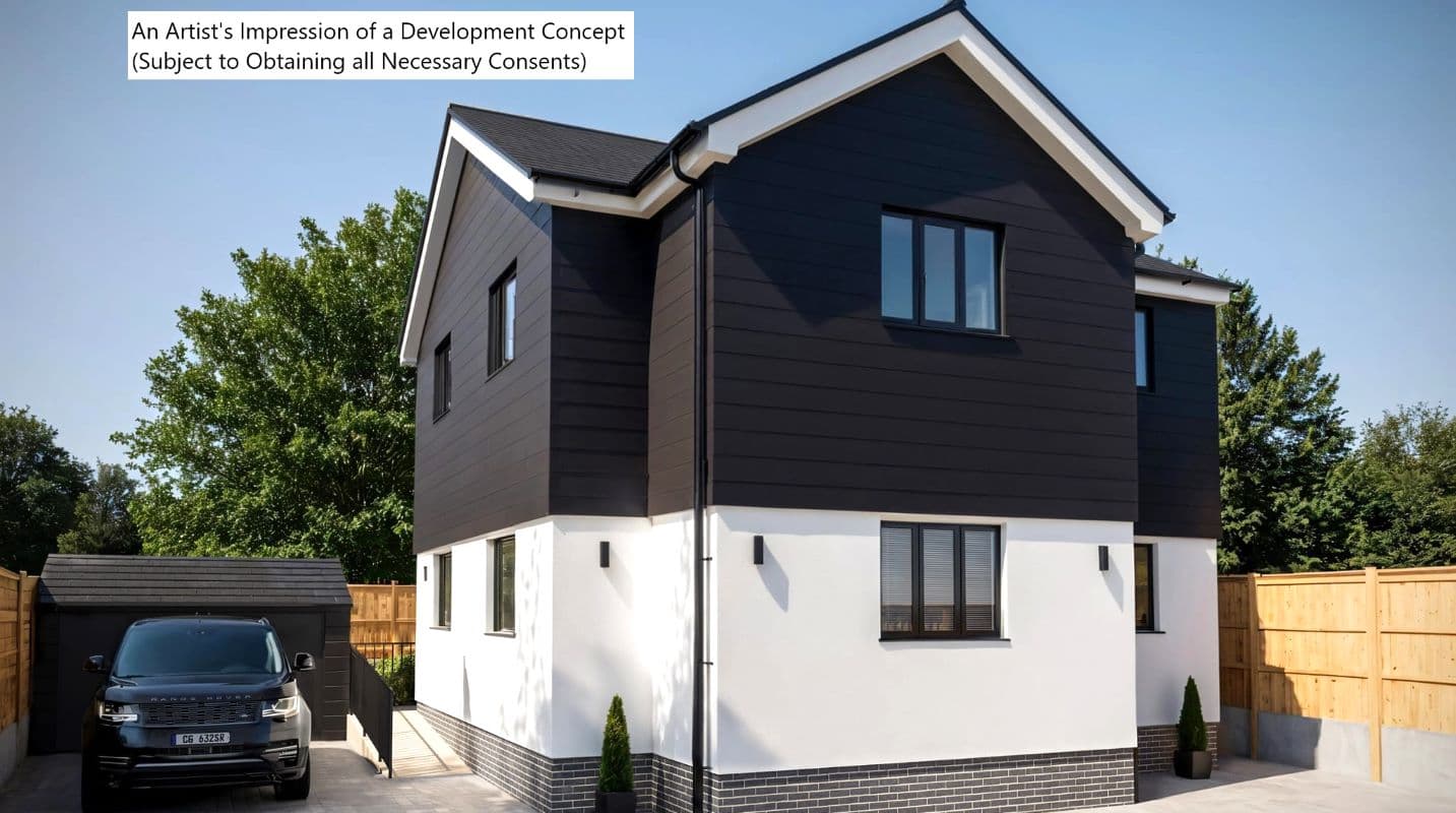 Freehold Land with Lapsed Planning for Two Flats