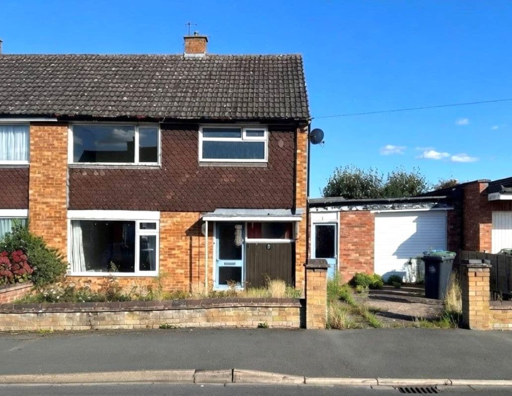 Freehold Semi-Detached House and Garage Vacant Possession