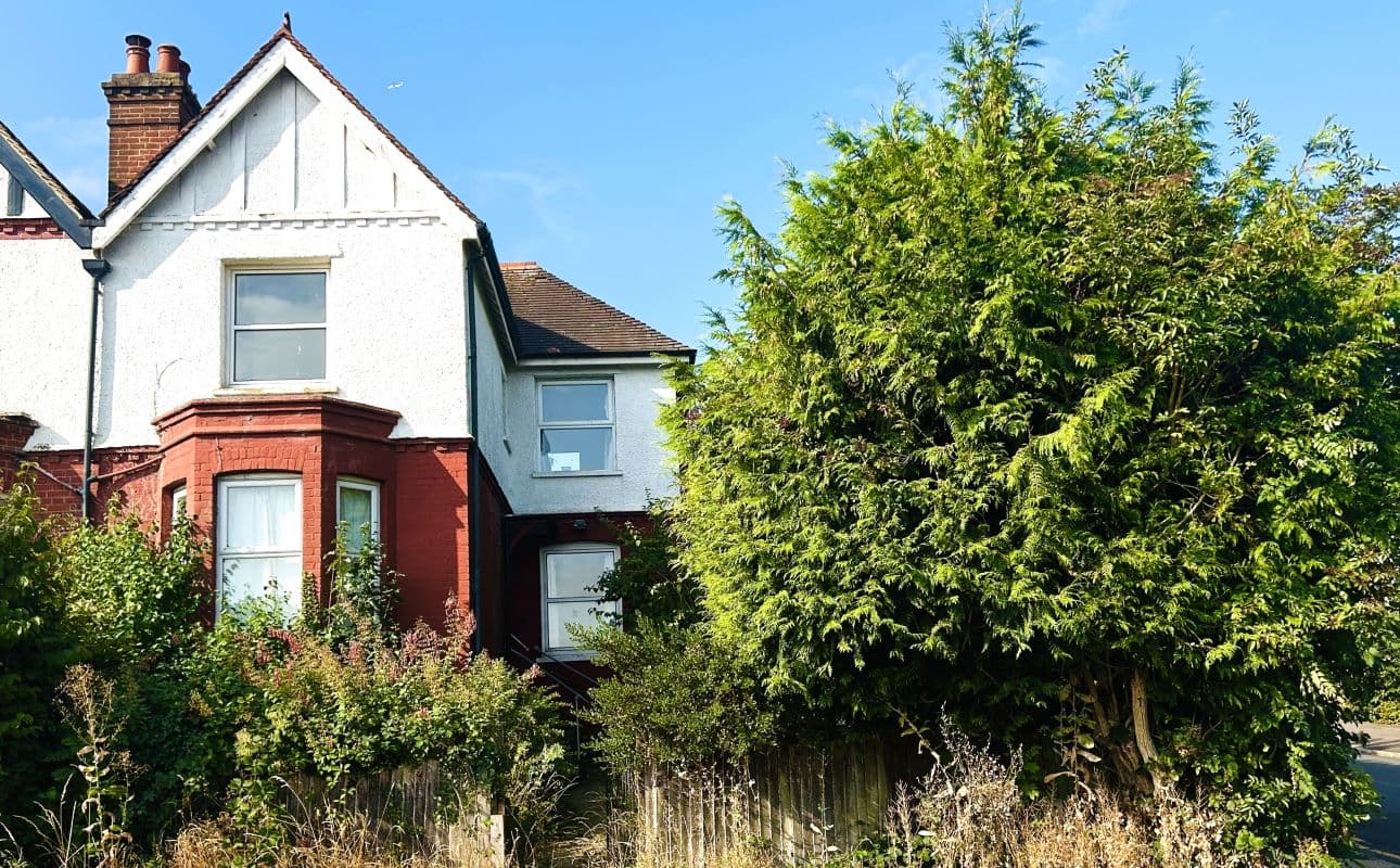 Freehold Semi-Detached Vacant House and Garage Offered with Planning for Various Extensions