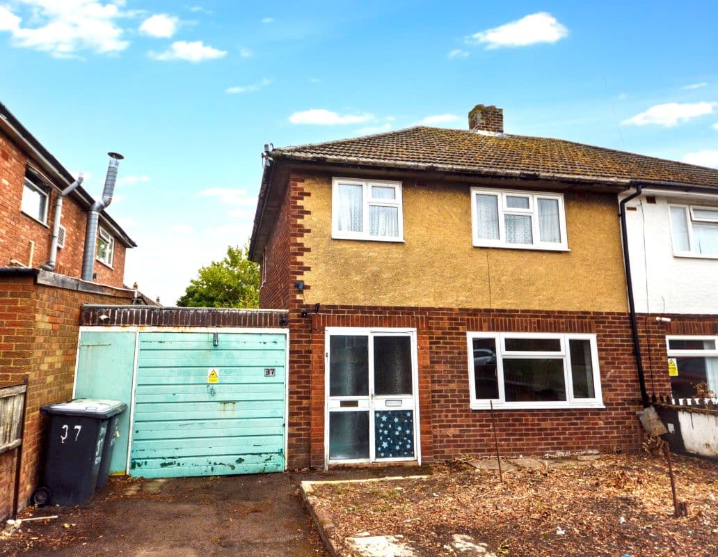 Freehold Semi-Detached House and Garage Vacant Possession