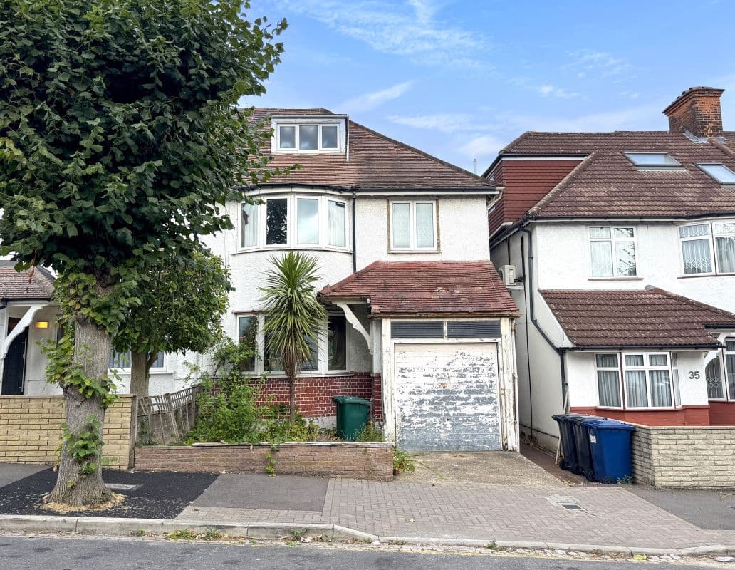 Freehold Semi-Detached House and Garage Vacant Possession