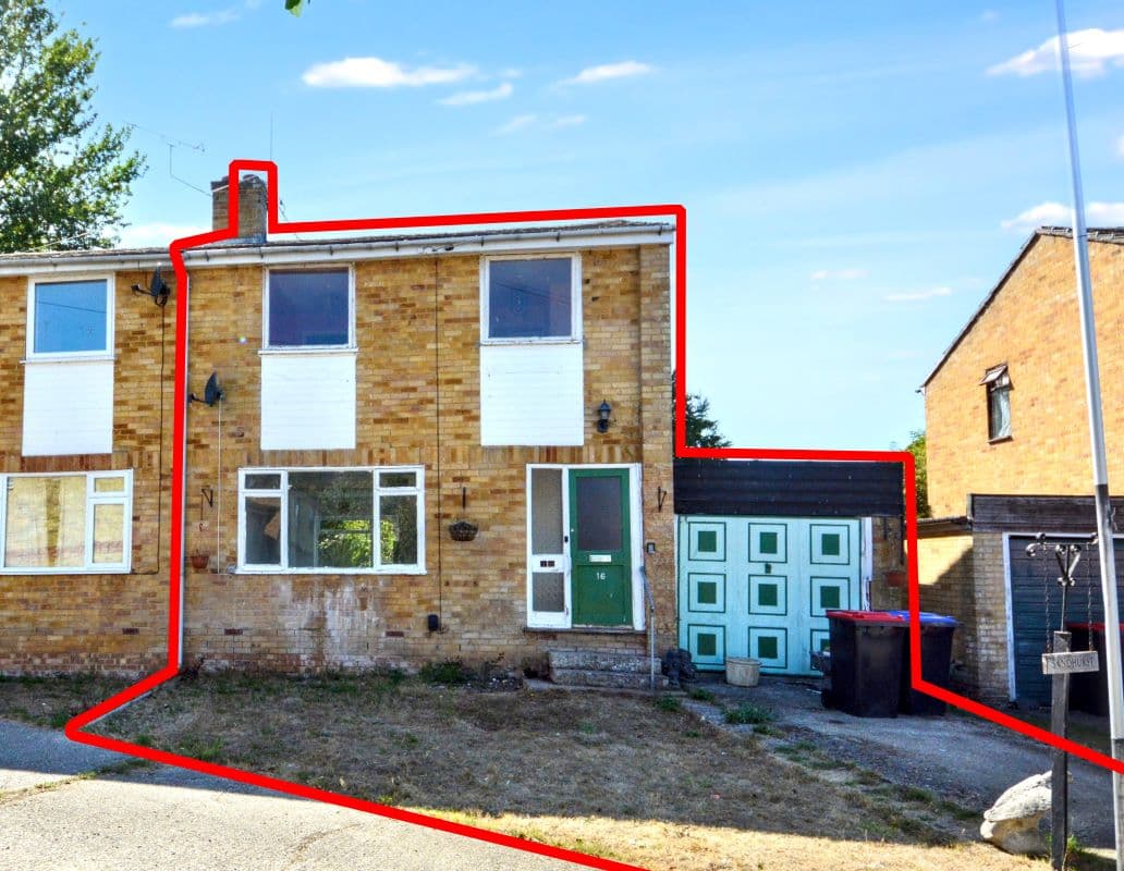 Freehold Semi-Detached House and Garage Vacant Possession