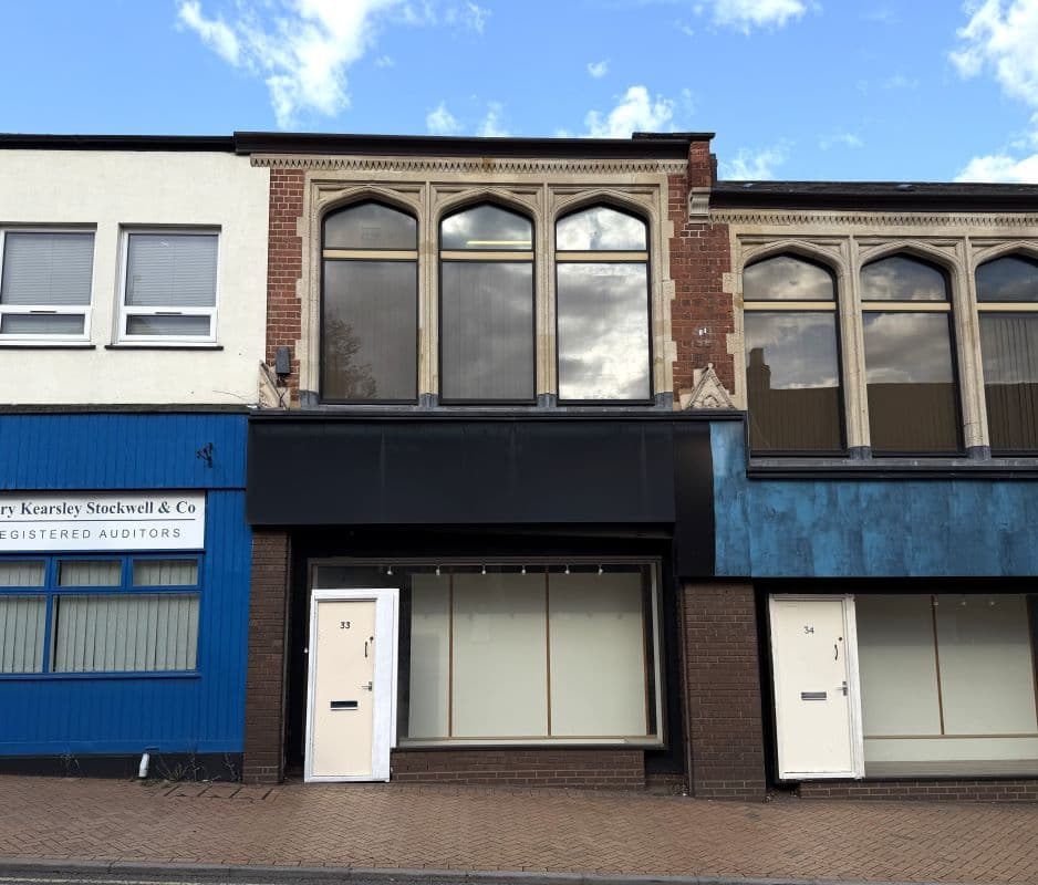 Freehold Shop and Upper Part Vacant Possession