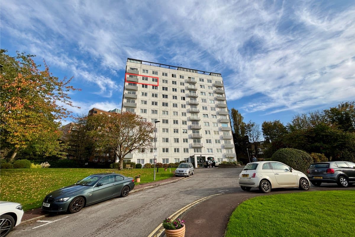 A tenanted two-bedroom leasehold apartment in Kingston upon Thames