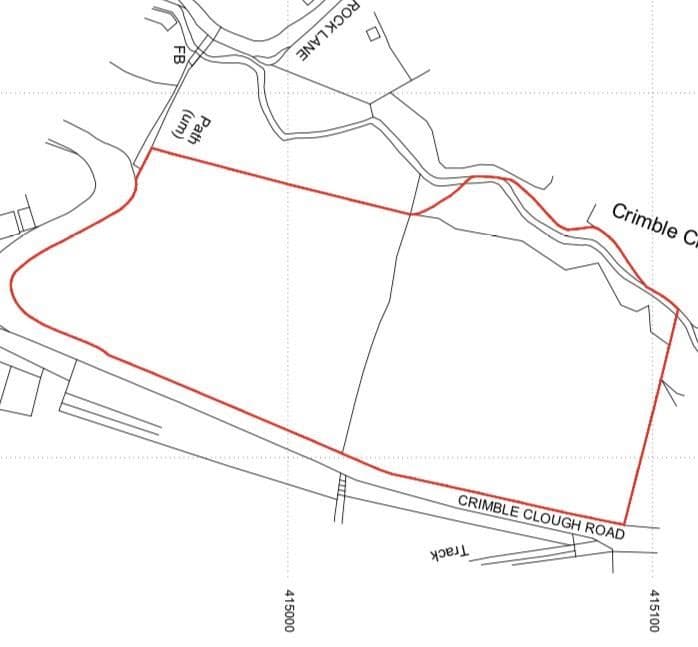 Grazing Land on the Outskirts of Slaithwaite