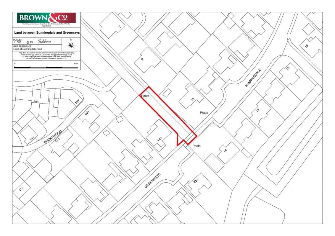 Land Off Sunningdale/Greenways