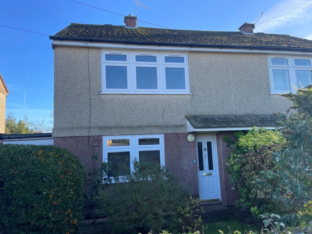 Older Style Two Bedroom Semi Detached Property